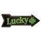 Signmission Lucky Arrow Decal Funny Home Decor 30in Wide D-A-10-999760 - alternate 1